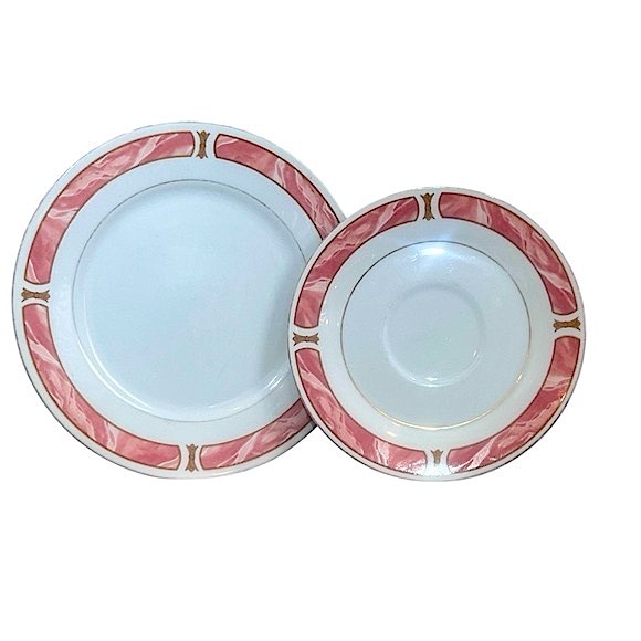 Majesty Fine China Plates 2pc - Picture 1 of 13